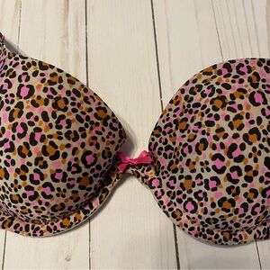 Ladies VICTORIA’S SECRET leopard print bra 34C